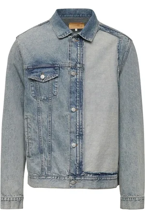 Maison Margiela Chaqueta vaquera con detalles en contraste