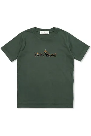 Stone Island Camiseta con estampado Compass