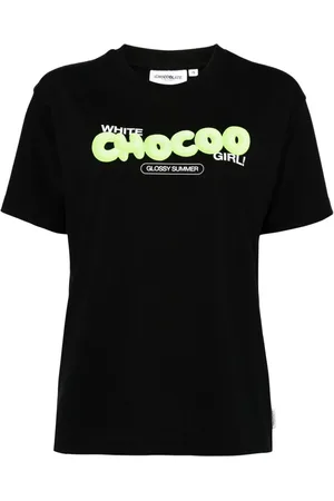 Chocoolate Camiseta con letras del logo