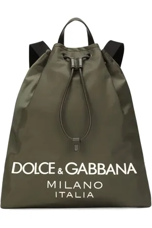 Dolce & Gabbana Mochila con sello del logo