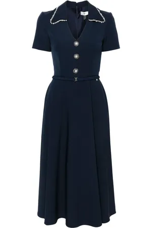 NISSA Vestido midi con cinturón