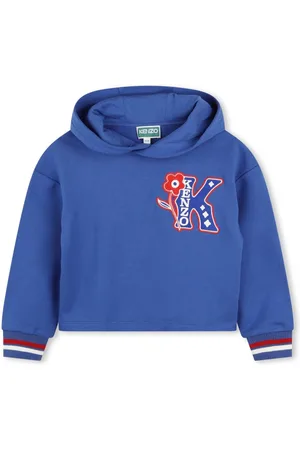 Kenzo Sudadera con capucha y logo bordado