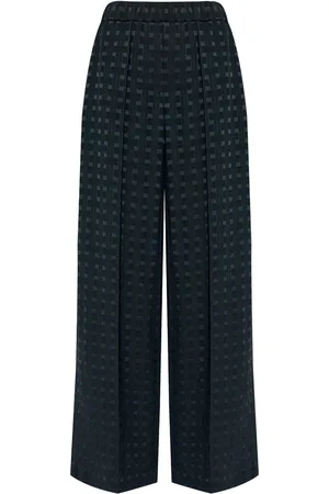 Kenzo Pantalones palazzo Weave