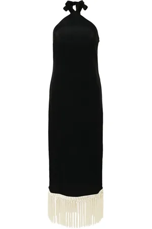 ‎Taller Marmo‎ Vestido midi con cuello halter