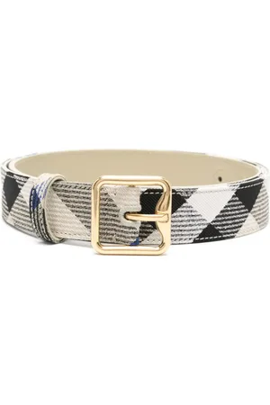 Burberry Cinturón a cuadros tartán
