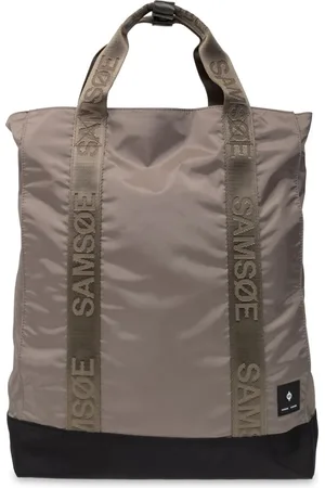 Samsøe Samsøe Mochila con logo en jacquard