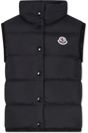 Moncler Chaleco acolchado con parche del logo