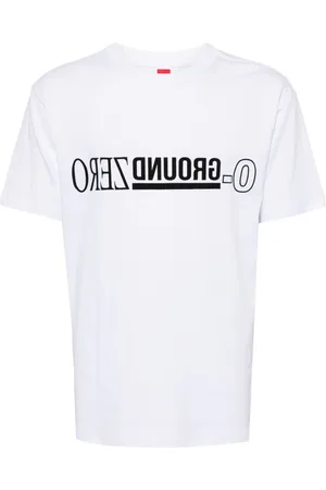 Ground Zero Camiseta con logo estampado