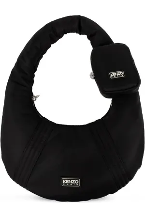 Kenzo Bolso de hombro con aplique del logo