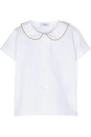 SIOLA Camisa con ribete en contraste