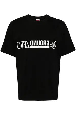 Ground Zero Camiseta con logo estampado