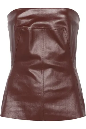 Rick Owens Top tipo bustier vaquero