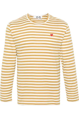 Comme des Garçons Camiseta con detalle de corazón