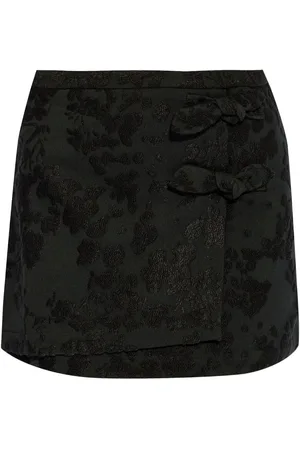 Ganni Minifalda con motivo floral