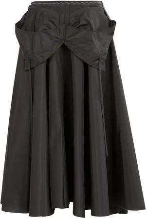 Maison Margiela Falda acampanada a capas