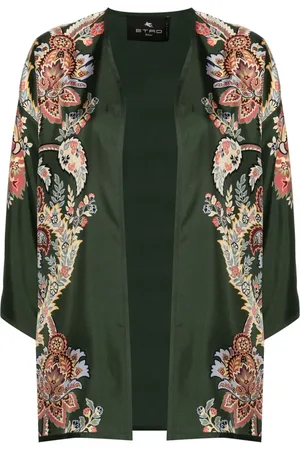 Etro Chaqueta con motivo de cachemira