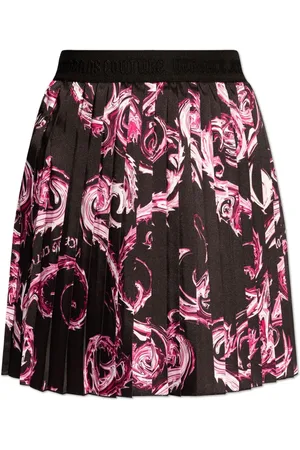 VERSACE Falda corta con motivo abstracto