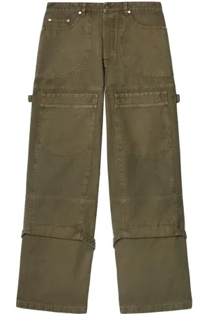 OFF-WHITE Pantalones holgados estilo carpenter