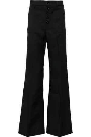 Courrèges Pantalones anchos lisos