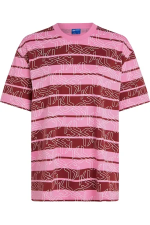 Karl Lagerfeld Camiseta a rayas con monograma