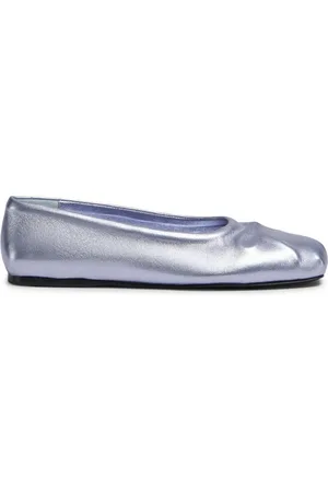 Marni Bailarinas Little Bow metalizadas