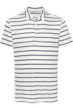 Majestic Polo a rayas