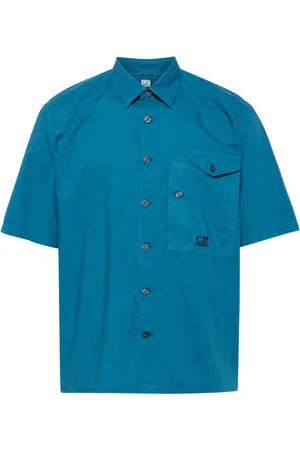 C.P. Company Camisa con logo bordado