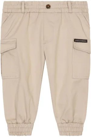 Dolce & Gabbana Pantalones con parche del logo