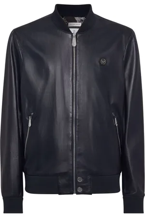 Philipp Plein Chaqueta bómber con cremallera