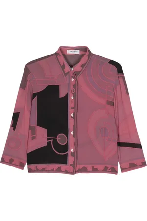 PUCCI Pre-Owned Camisa con estampado geométrico 2000