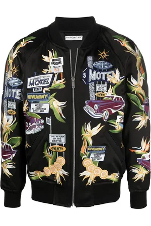 Givenchy Chaqueta bomber con motel bordado