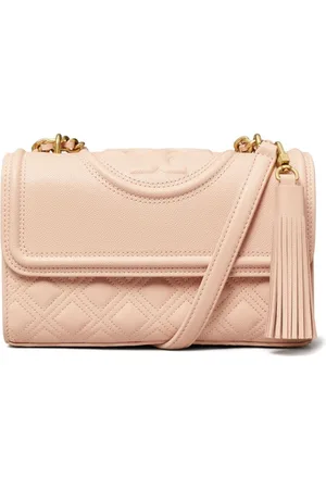 Tory Burch Bolso de hombro Fleming Soft Grain pequeño