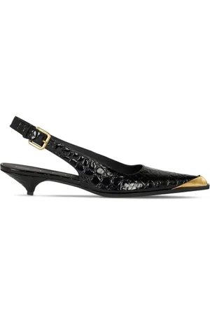 Etro Zapatos de tacón con efecto de piel de cocodrilo