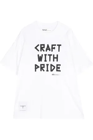 Izzue Camiseta con eslogan estampado de x Neighborhood