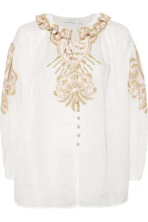 ZIMMERMANN Blusa con bordado Waverly