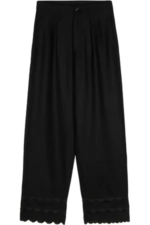 BODE Pantalones con detalle festoneado
