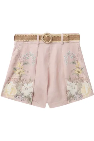 ZIMMERMANN Pantalones cortos Waverly con estampado floral