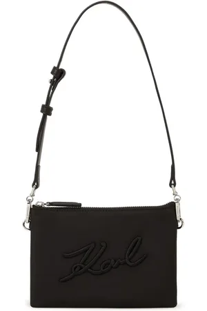 Karl Lagerfeld Bolso de mano con logo bordado