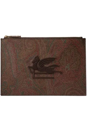 Etro Bolso de mano con logo bordado