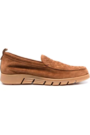 Etro Mocasines con panel entretejido