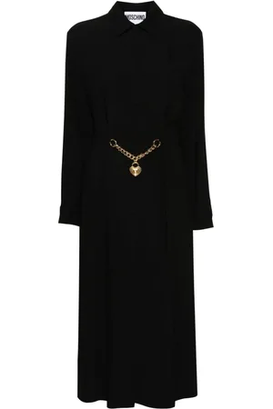 Moschino Vestido camisero con cinturón