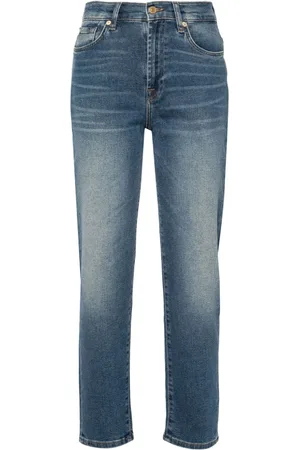 7 for all Mankind Vaqueros ajustados Malia