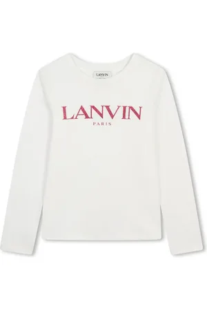 Lanvin Camiseta con logo estampado