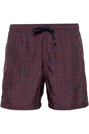 CANALI Bañador con motivo pied de poule