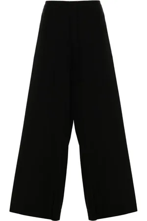 NILI LOTAN Pantalones anchos de talle medio