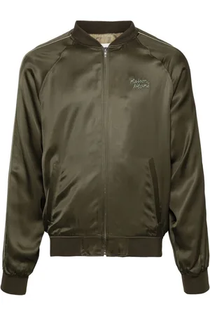 Maison Kitsuné Chaqueta de chándal Teddy con logo bordado