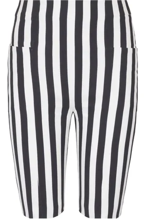 Balmain Bermudas de talle alto