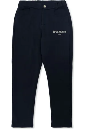 Balmain Pantalones con logo estampado
