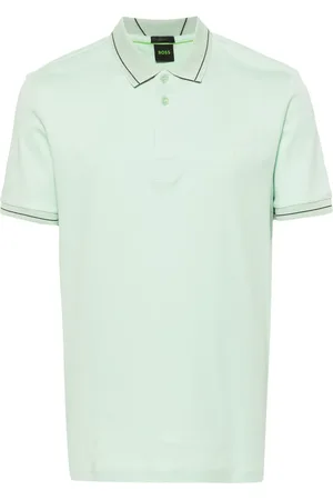HUGO BOSS Polo con borde de punto