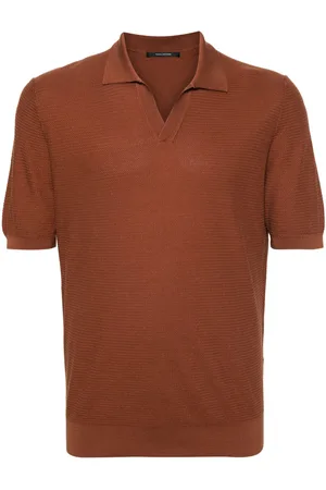 TAGLIATORE Polo Paco con cuello abierto